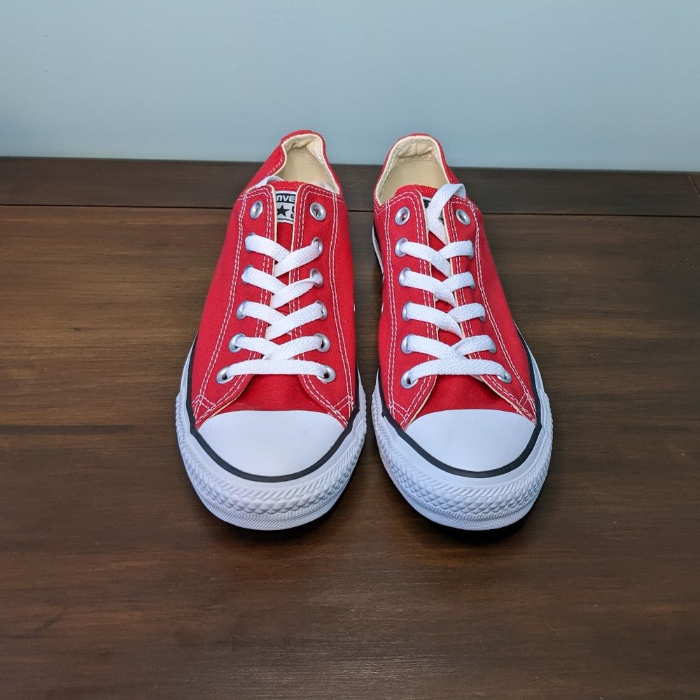 Red Low Top Converse